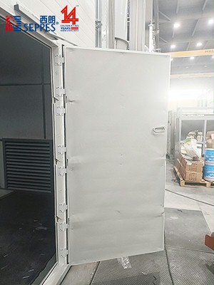 工業提升門小門